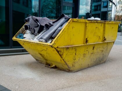 Container für Entrümpelung