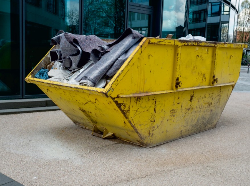 Container für Entrümpelung