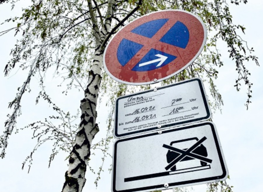 Halteverbotszone einrichten