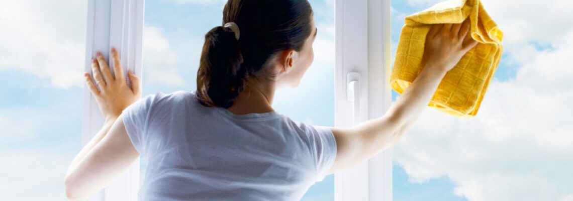 Fenster putzen